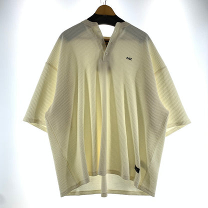 【中古品】【メンズ】 FAT エフエイティー F32420-CT16-AB SHRINKLEY ヘンリーネックTシャツ カラーOFFWHITE SIZE:FAT(XL) 142-260722-ky-17-fuzh 万代Net店
