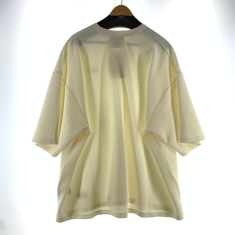 【中古品】【メンズ】 FAT エフエイティー F32420-CT16-AB SHRINKLEY ヘンリーネックTシャツ カラーOFFWHITE SIZE:FAT(XL) 142-260722-ky-17-fuzh 万代Net店