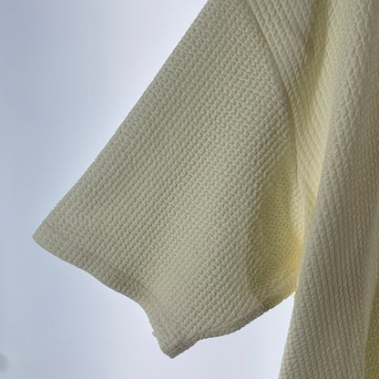 【中古品】【メンズ】 FAT エフエイティー F32420-CT16-AB SHRINKLEY ヘンリーネックTシャツ カラーOFFWHITE SIZE:FAT(XL) 142-260722-ky-17-fuzh 万代Net店