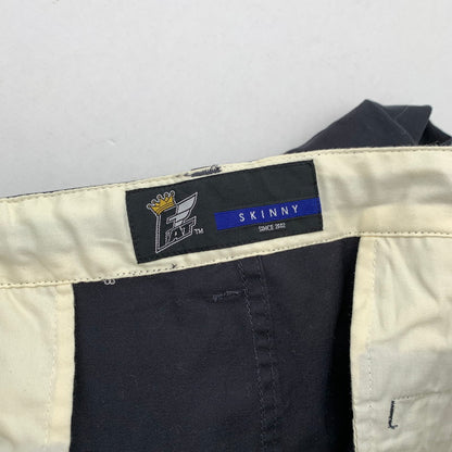 【中古品】【メンズ】 F.A.T F32211-PN22-AB AESTHETIC PANTS エフエーティー パンツ ボトムス チノパンツ ブランド 古着 153-260614-gm-16-fuz サイズ：L カラー：ネイビー 万代Net店