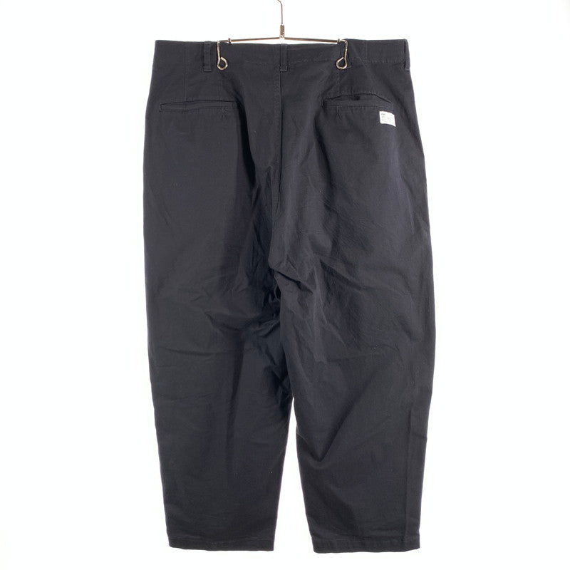 【中古品】【メンズ】 F.A.T F32211-PN22-AB AESTHETIC PANTS エフエーティー パンツ ボトムス チノパンツ ブランド 古着 153-260614-gm-16-fuz サイズ：L カラー：ネイビー 万代Net店