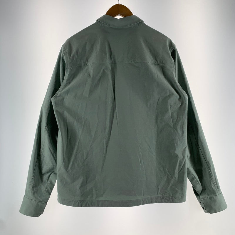 【中古品】【メンズ】 ARC’TERYX アークテリクス X000008448 CRONIN COTTON OVERSHIRT オーバーシャツ 長袖シャツ CYAN SIZE:M メンズ 144-260613-io-22-fuzh 万代Net店