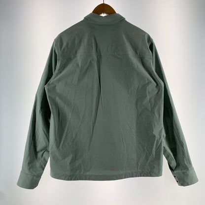 【中古品】【メンズ】 ARC’TERYX アークテリクス X000008448 CRONIN COTTON OVERSHIRT オーバーシャツ 長袖シャツ CYAN SIZE:M メンズ 144-260613-io-22-fuzh 万代Net店