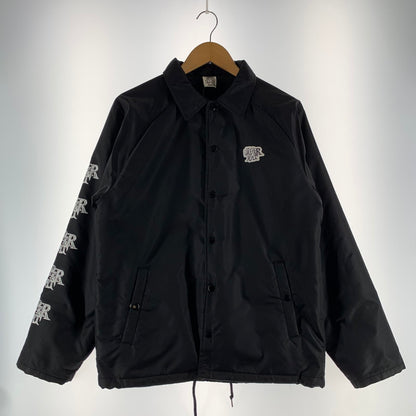 【中古品】【メンズ】 SUPER RAD スーパーラッド コーチジャケット BLACK SIZE:M 内ボア メンズ スレあり 142-260613-io-26-fuzh 万代Net店