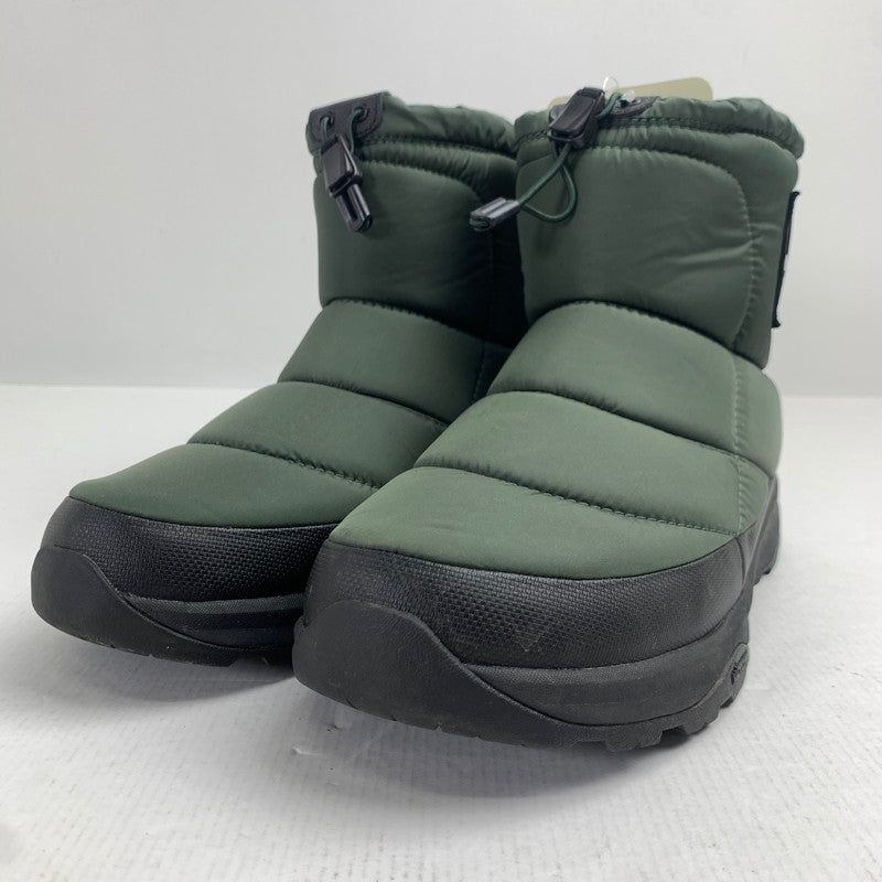 【中古品】【メンズ】 THE NORTH FACE ノースフェイス NF52280 NUPTSE BOOTIE WP LOGO SHORT ヌプシ ブーティ ウォータープルーフ ロゴ ショート 164-260727-ny-09-fuzh サイズ：27.0cm カラー：グリーン 万代Net店