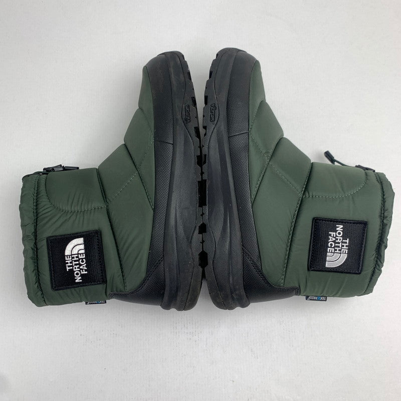 【中古品】【メンズ】 THE NORTH FACE ノースフェイス NF52280 NUPTSE BOOTIE WP LOGO SHORT ヌプシ ブーティ ウォータープルーフ ロゴ ショート 164-260727-ny-09-fuzh サイズ：27.0cm カラー：グリーン 万代Net店