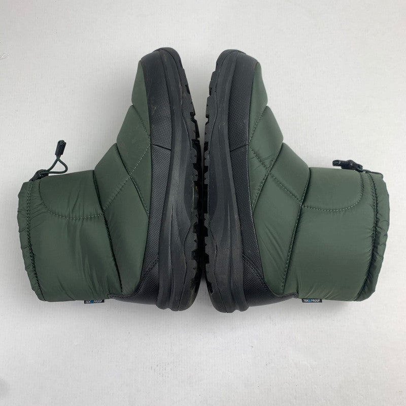 【中古品】【メンズ】 THE NORTH FACE ノースフェイス NF52280 NUPTSE BOOTIE WP LOGO SHORT ヌプシ ブーティ ウォータープルーフ ロゴ ショート 164-260727-ny-09-fuzh サイズ：27.0cm カラー：グリーン 万代Net店