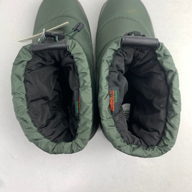 【中古品】【メンズ】 THE NORTH FACE ノースフェイス NF52280 NUPTSE BOOTIE WP LOGO SHORT ヌプシ ブーティ ウォータープルーフ ロゴ ショート 164-260727-ny-09-fuzh サイズ：27.0cm カラー：グリーン 万代Net店