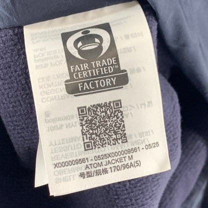 【中古品】【メンズ】 ARC'TERYX アークテリクス X000009561 ATOM JACKET アトムジャケット メンズ NAVY SIZE:M タグ付 144-260613-io-27-fuzh 万代Net店