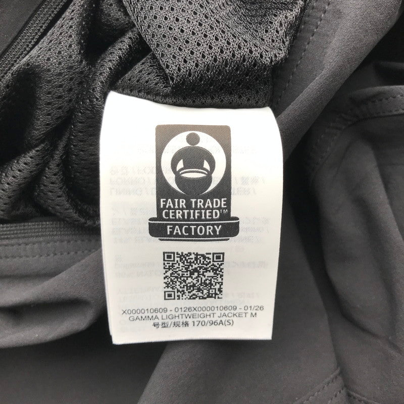 【中古品】【メンズ】 ARC'TERYX アークテリクス X000010609 GAMMA LIGHTWEIGHT JACKET ガンマ ライトジャケット メンズ BLACK SIZE:S 144-260613-io-28-fuzh 万代Net店