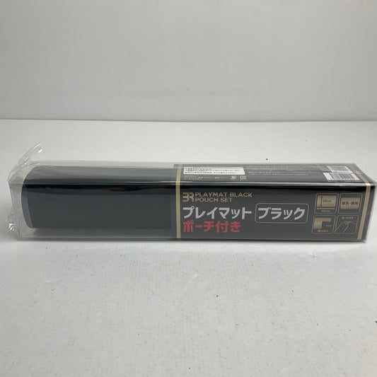 【未使用品】 未使用 未開封 レイマット ブラック ポーチ付 35×60 厚さ2.5 081-260625-mh-01-fuz 万代Net店