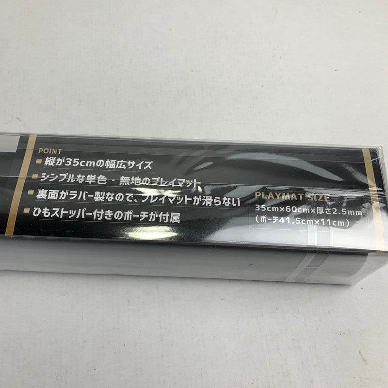 【未使用品】 未使用 未開封 レイマット ブラック ポーチ付 35×60 厚さ2.5 081-260625-mh-01-fuz 万代Net店