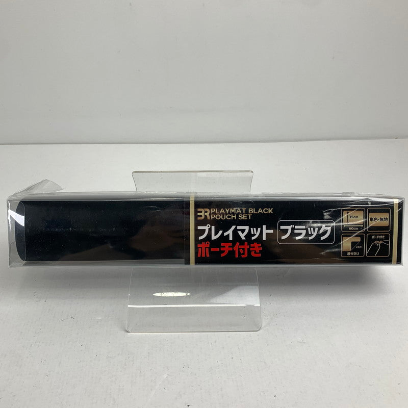 【未使用品】 未使用 未開封 レイマット ブラック ポーチ付 35×60 厚さ2.5 081-260625-mh-03-fuz 万代Net店