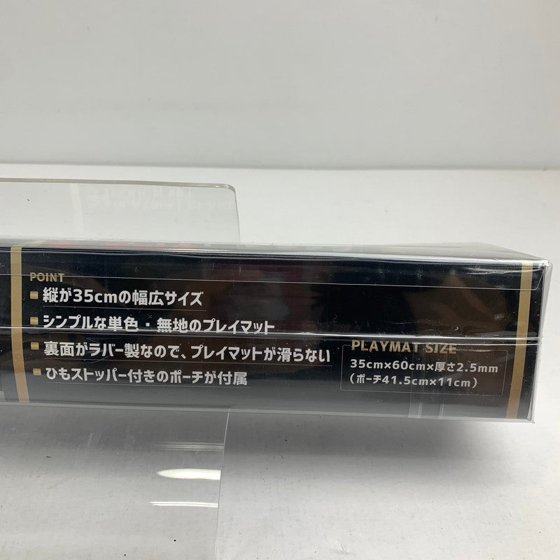 【未使用品】 未使用 未開封 レイマット ブラック ポーチ付 35×60 厚さ2.5 081-260625-mh-03-fuz 万代Net店