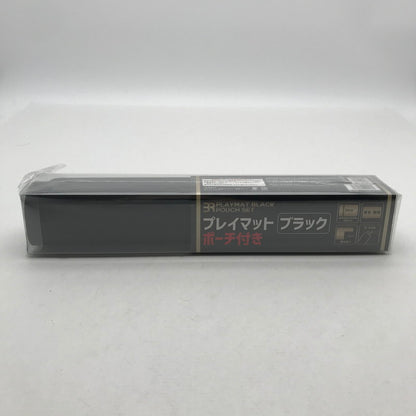 【未使用品】 レイマット ブラック ポーチ付 35×60 厚さ2.5 081-260624-ky-19-fuz 万代Net店