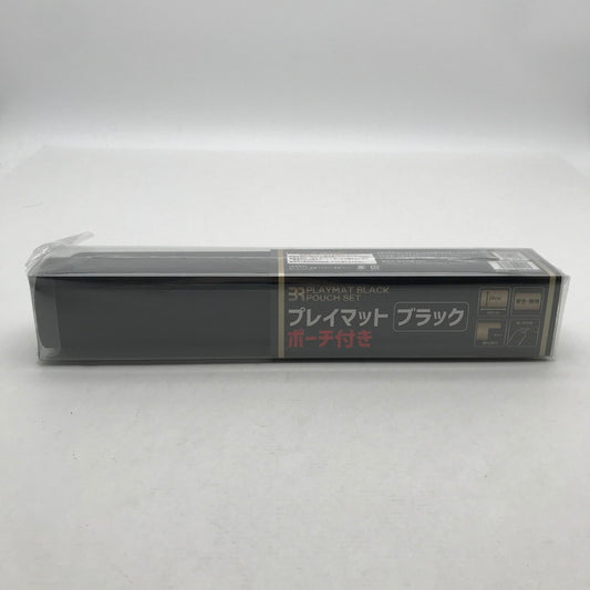 【未使用品】 レイマット ブラック ポーチ付 35×60 厚さ2.5 081-260624-ky-19-fuz 万代Net店