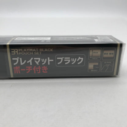 【未使用品】 レイマット ブラック ポーチ付 35×60 厚さ2.5 081-260624-ky-19-fuz 万代Net店