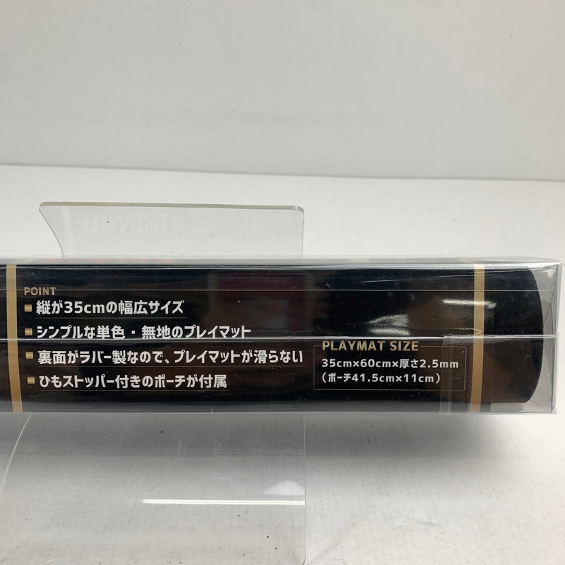 【未使用品】 未使用 未開封 レイマット ブラック ポーチ付 35×60 厚さ2.5 081-260625-mh-06-fuz 万代Net店