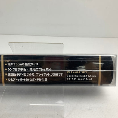 【未使用品】 未使用 未開封 レイマット ブラック ポーチ付 35×60 厚さ2.5 081-260625-mh-06-fuz 万代Net店