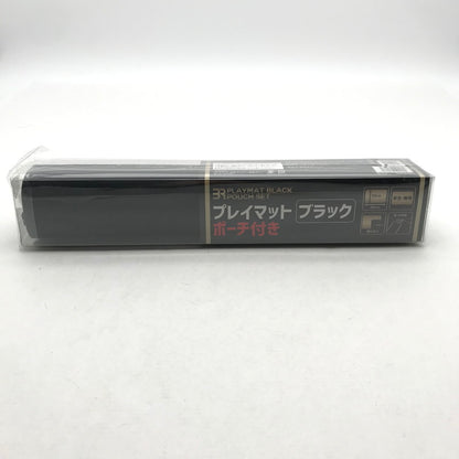【未使用品】 レイマット ブラック ポーチ付 35×60 厚さ2.5 081-260624-ky-20-fuz 万代Net店