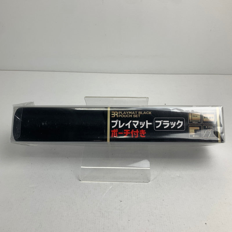 【未使用品】 未使用 未開封 レイマット ブラック ポーチ付 35×60 厚さ2.5 081-260625-mh-07-fuz 万代Net店