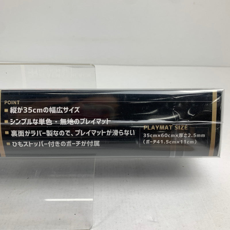 【未使用品】 未使用 未開封 レイマット ブラック ポーチ付 35×60 厚さ2.5 081-260625-mh-07-fuz 万代Net店