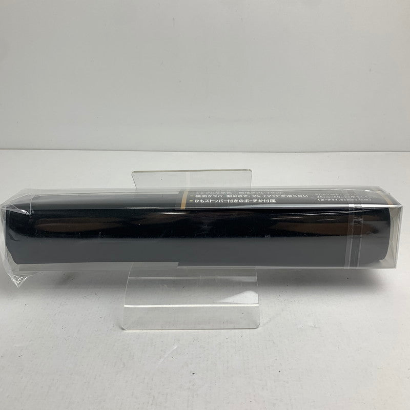 【未使用品】 未使用 未開封 レイマット ブラック ポーチ付 35×60 厚さ2.5 081-260625-mh-07-fuz 万代Net店