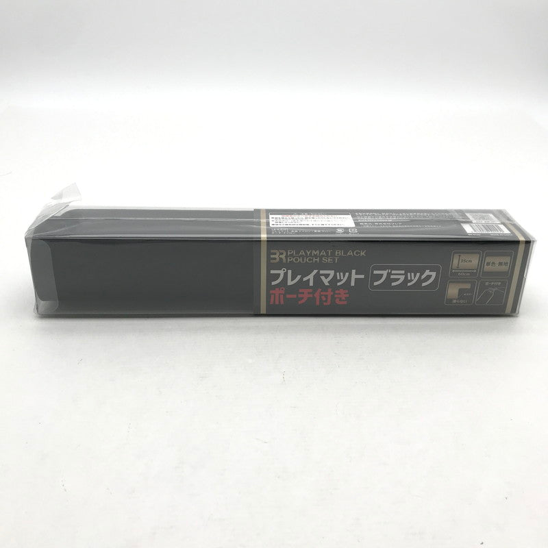 【未使用品】 レイマット ブラック ポーチ付 35×60 厚さ2.5 081-260624-ky-18-fuz 万代Net店