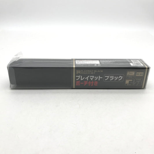 【未使用品】 レイマット ブラック ポーチ付 35×60 厚さ2.5 081-260624-ky-18-fuz 万代Net店