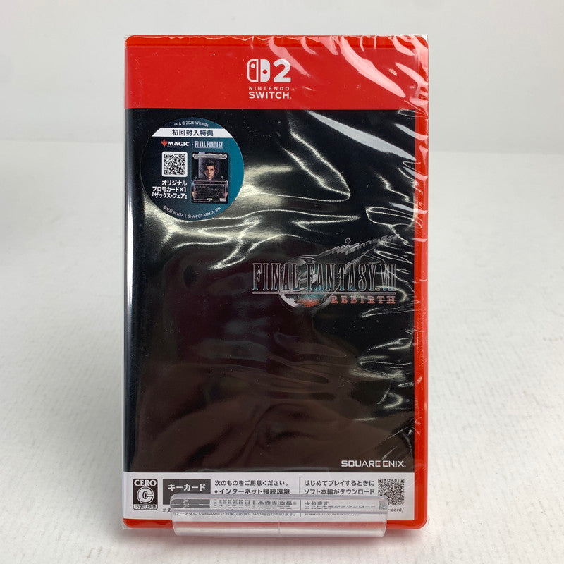 【未使用品】 未開封 Nintendo Switch2 ニンテンドー スイッチ 2 ソフト FINAL FANTASY VII REBIRTH [CERO区分_C/ 15歳以上対象] 029-260626-mh-10-fuz 万代Net店