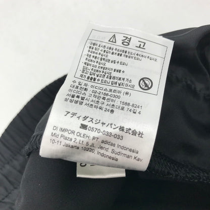 【中古品】【レディース】 ADIDAS アディダス ナイロンパンツ BLACK フレア レイヤード SIZE:M スリット入り 汚れあり 171-260613-io-30-fuzh 万代Net店
