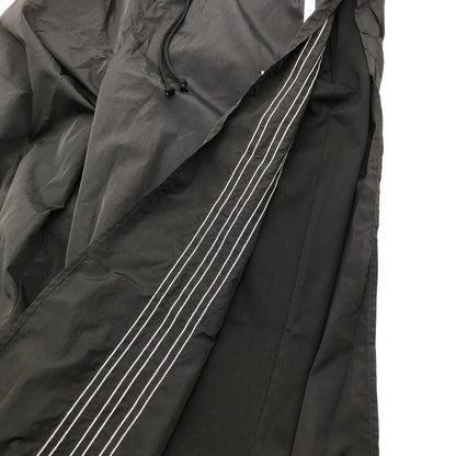 【中古品】【レディース】 ADIDAS アディダス ナイロンパンツ BLACK フレア レイヤード SIZE:M スリット入り 汚れあり 171-260613-io-30-fuzh 万代Net店