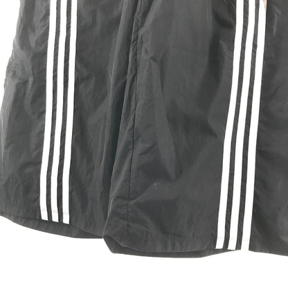 【中古品】【レディース】 ADIDAS アディダス ナイロンパンツ BLACK フレア レイヤード SIZE:M スリット入り 汚れあり 171-260613-io-30-fuzh 万代Net店