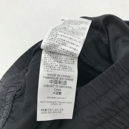 【中古品】【レディース】 ADIDAS アディダス ナイロンパンツ BLACK フレア レイヤード SIZE:M スリット入り 汚れあり 171-260613-io-30-fuzh 万代Net店