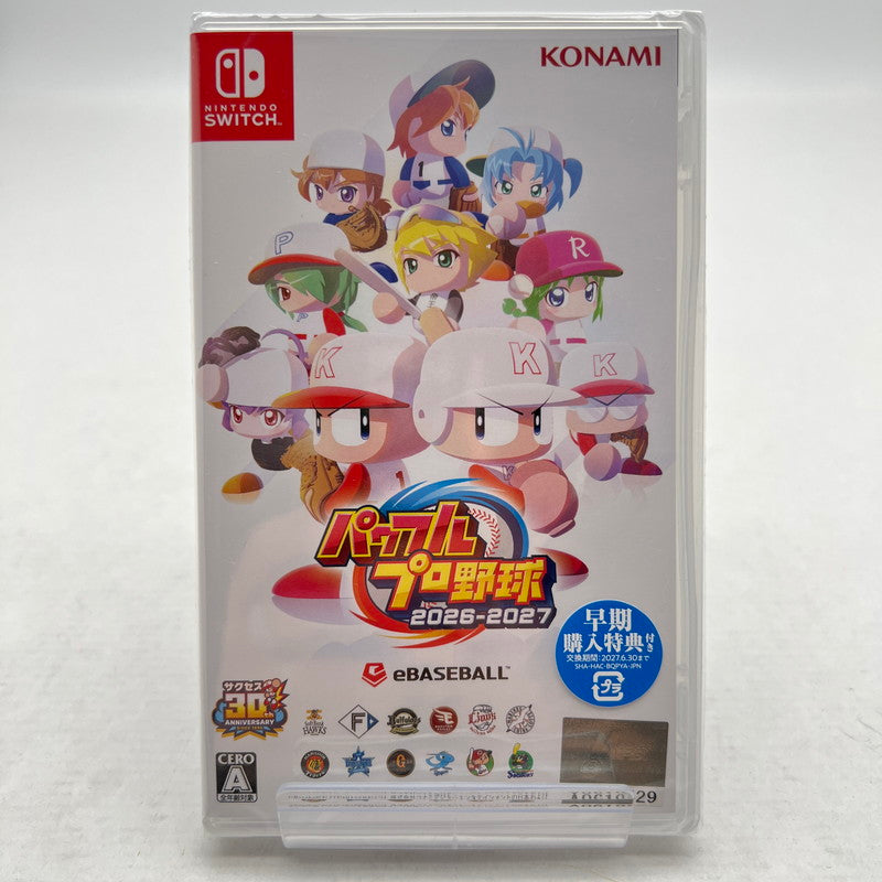 【未使用品】 パワフルプロ野球2026-2027 -Switch [CERO区分_A / 全年齢対象商品] 260701-MO-07-fuz 万代Net店