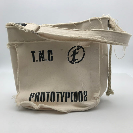 【中古品】【レディース】 FAF エフエーエフ FAKE AS FLOWERS HARD BAG WHITE カバン バッグ カバン かばん 鞄 ダメージ加工あり 188-260613-io-39-fuzh 万代Net店