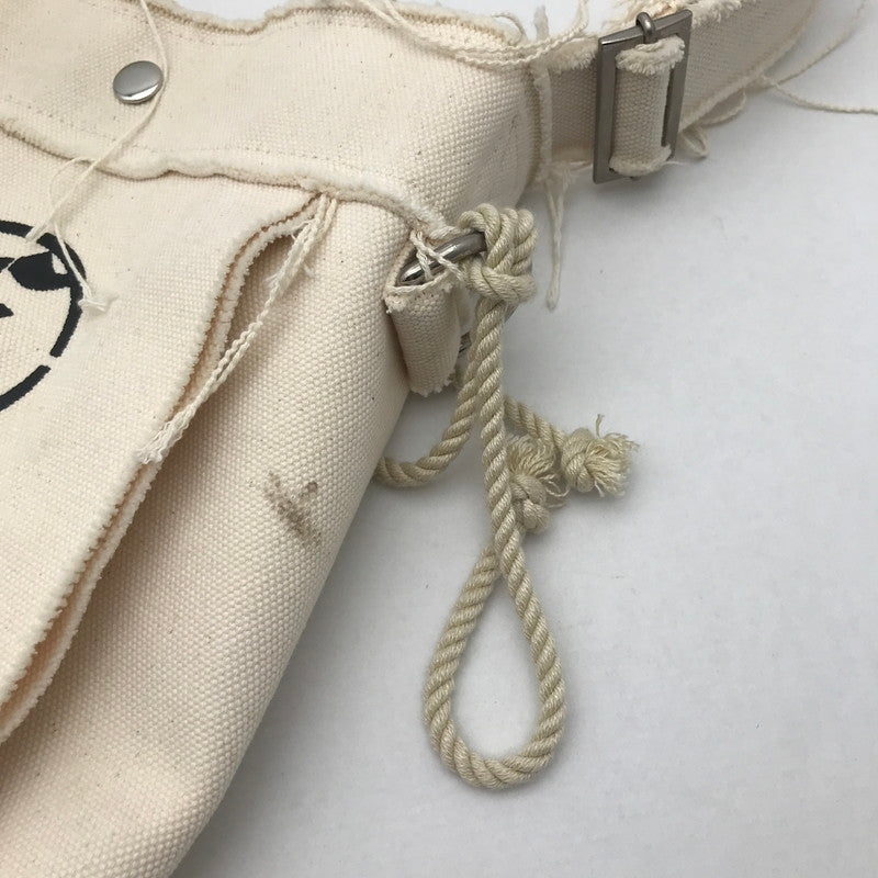 【中古品】【レディース】 FAF エフエーエフ FAKE AS FLOWERS HARD BAG WHITE カバン バッグ カバン かばん 鞄 ダメージ加工あり 188-260613-io-39-fuzh 万代Net店
