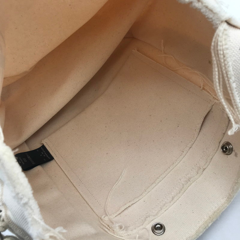 【中古品】【レディース】 FAF エフエーエフ FAKE AS FLOWERS HARD BAG WHITE カバン バッグ カバン かばん 鞄 ダメージ加工あり 188-260613-io-39-fuzh 万代Net店