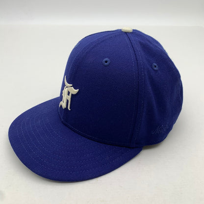 【中古品】【メンズ】 NEW ERA ニューエラ 59FIFTY FEAR OF GOD フィアオブゴッド ロサンゼルス・ドジャース ワールドシリーズ 2024 キャップ 帽子 185-260615-vt-92-fuzh サイズ：7 1/2 カラー：ブルー 万代Net店
