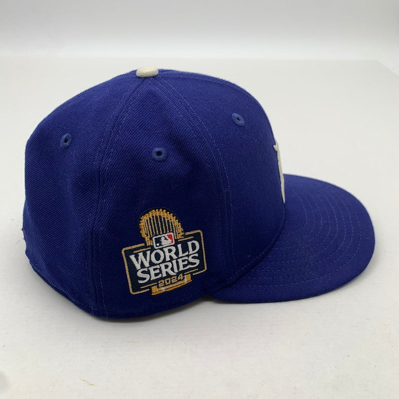 【中古品】【メンズ】 NEW ERA ニューエラ 59FIFTY FEAR OF GOD フィアオブゴッド ロサンゼルス・ドジャース ワールドシリーズ 2024 キャップ 帽子 185-260615-vt-92-fuzh サイズ：7 1/2 カラー：ブルー 万代Net店