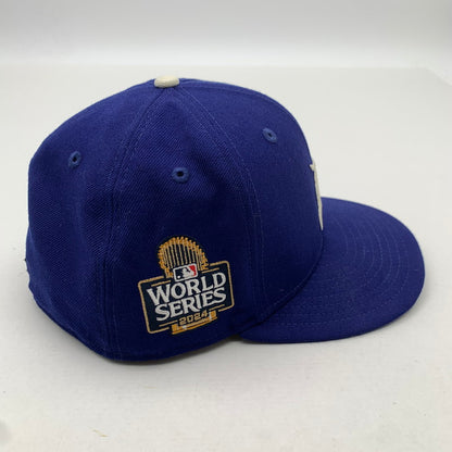 【中古品】【メンズ】 NEW ERA ニューエラ 59FIFTY FEAR OF GOD フィアオブゴッド ロサンゼルス・ドジャース ワールドシリーズ 2024 キャップ 帽子 185-260615-vt-92-fuzh サイズ：7 1/2 カラー：ブルー 万代Net店