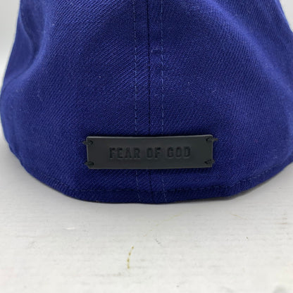 【中古品】【メンズ】 NEW ERA ニューエラ 59FIFTY FEAR OF GOD フィアオブゴッド ロサンゼルス・ドジャース ワールドシリーズ 2024 キャップ 帽子 185-260615-vt-92-fuzh サイズ：7 1/2 カラー：ブルー 万代Net店