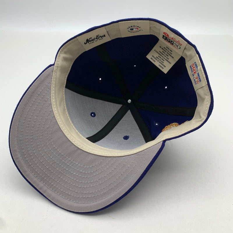 【中古品】【メンズ】 NEW ERA ニューエラ 59FIFTY FEAR OF GOD フィアオブゴッド ロサンゼルス・ドジャース ワールドシリーズ 2024 キャップ 帽子 185-260615-vt-92-fuzh サイズ：7 1/2 カラー：ブルー 万代Net店