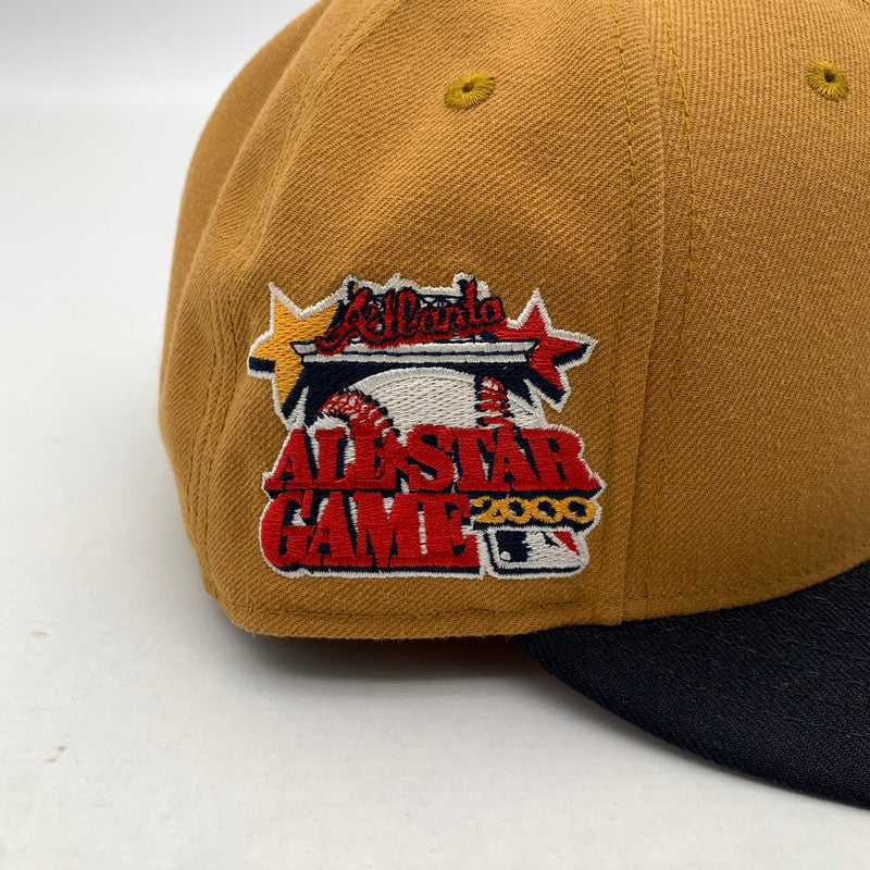 【中古品】【メンズ】 NEW ERA ニューエラ 59FIFTY アトランタ・ブレーブス オールスターゲーム 2000 キャップ 帽子 185-260615-vt-91-fuzh サイズ：7 3/8 カラー：ベージュ 万代Net店