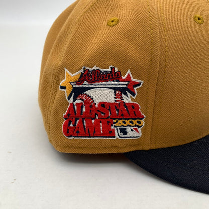 【中古品】【メンズ】 NEW ERA ニューエラ 59FIFTY アトランタ・ブレーブス オールスターゲーム 2000 キャップ 帽子 185-260615-vt-91-fuzh サイズ：7 3/8 カラー：ベージュ 万代Net店