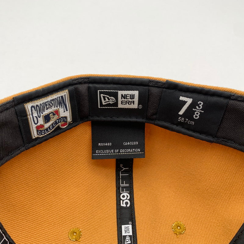 【中古品】【メンズ】 NEW ERA ニューエラ 59FIFTY アトランタ・ブレーブス オールスターゲーム 2000 キャップ 帽子 185-260615-vt-91-fuzh サイズ：7 3/8 カラー：ベージュ 万代Net店