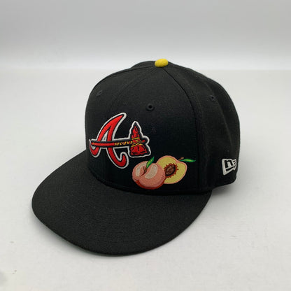 【中古品】【メンズ】 NEW ERA ニューエラ 59FIFTY アトランタ・ブレーブス ワールドシリーズ 1999 キャップ 帽子 185-260615-vt-90-fuzh サイズ：7 3/8 カラー：ブラック 万代Net店