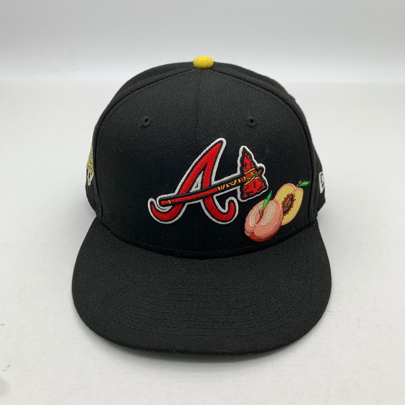 【中古品】【メンズ】 NEW ERA ニューエラ 59FIFTY アトランタ・ブレーブス ワールドシリーズ 1999 キャップ 帽子 185-260615-vt-90-fuzh サイズ：7 3/8 カラー：ブラック 万代Net店