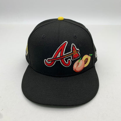 【中古品】【メンズ】 NEW ERA ニューエラ 59FIFTY アトランタ・ブレーブス ワールドシリーズ 1999 キャップ 帽子 185-260615-vt-90-fuzh サイズ：7 3/8 カラー：ブラック 万代Net店