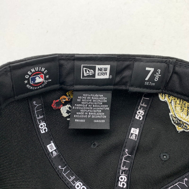 【中古品】【メンズ】 NEW ERA ニューエラ 59FIFTY アトランタ・ブレーブス ワールドシリーズ 1999 キャップ 帽子 185-260615-vt-90-fuzh サイズ：7 3/8 カラー：ブラック 万代Net店
